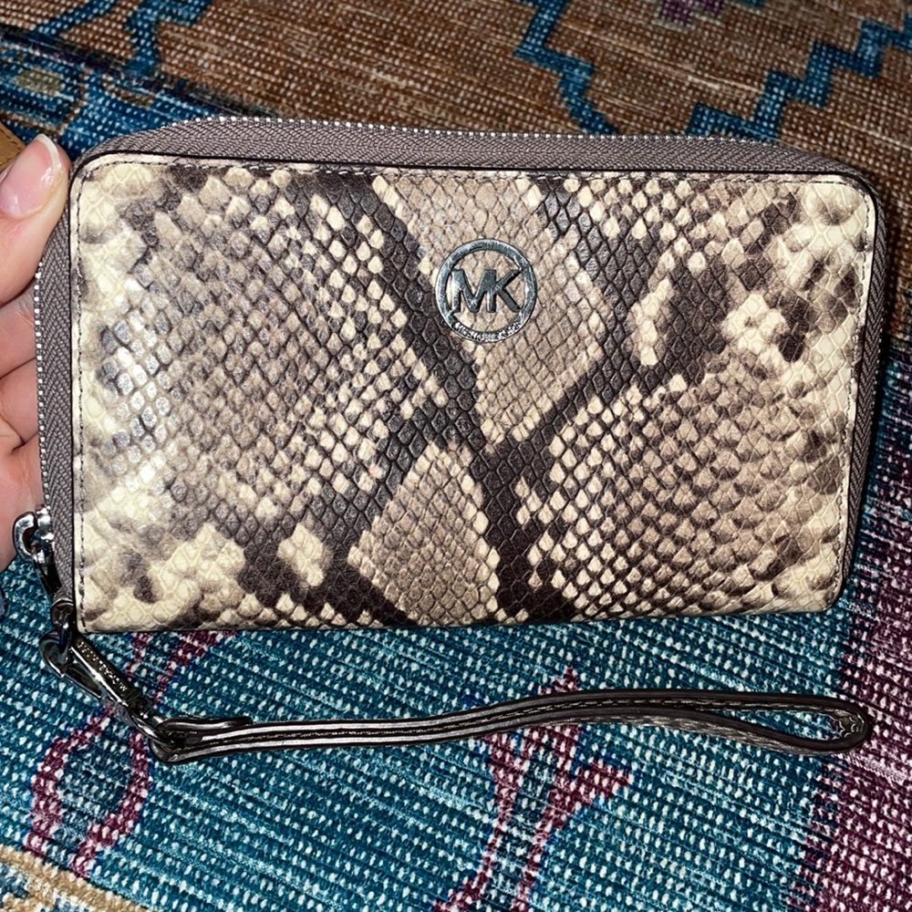 Michael Kors Snake Hand wallet/bag/ wristlet